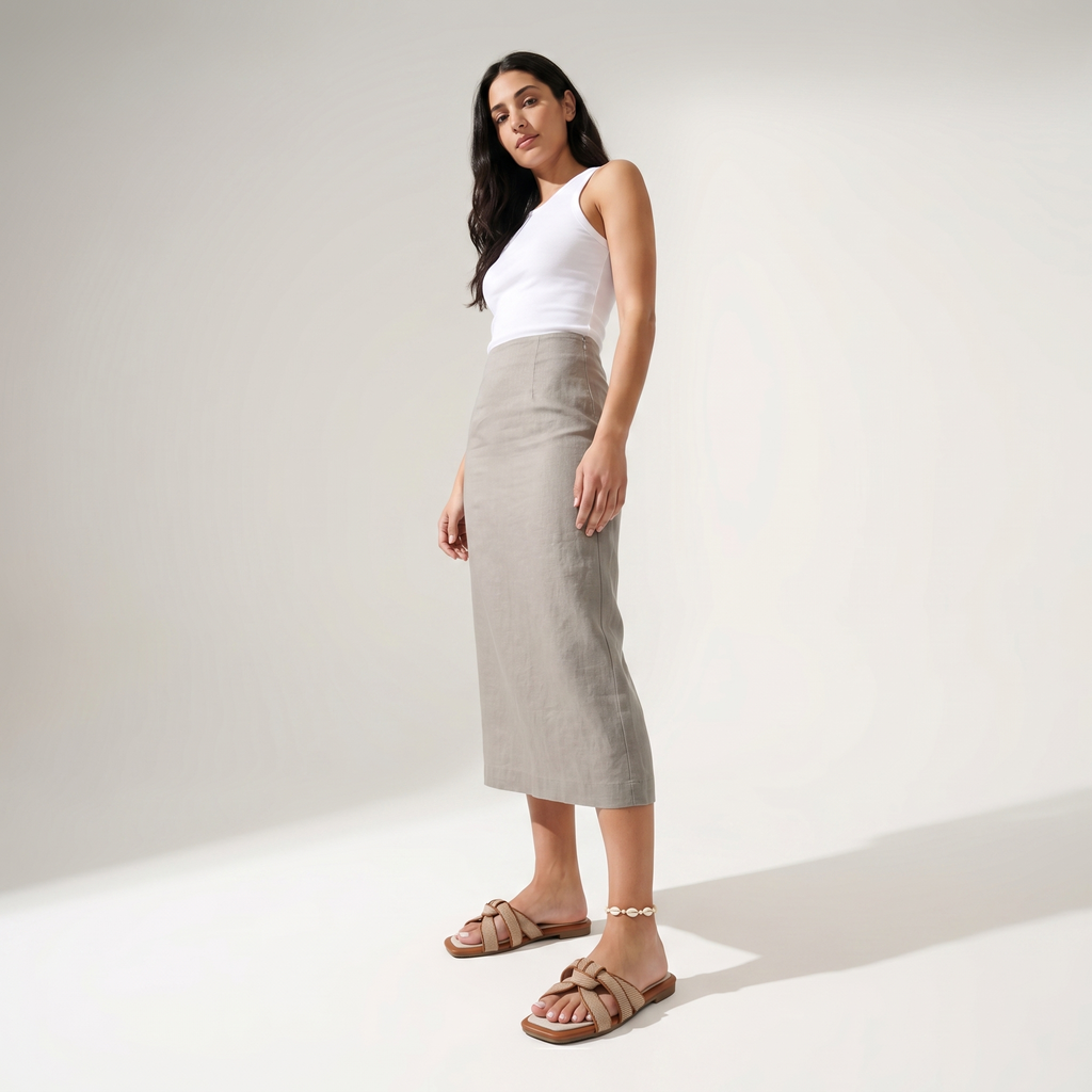 Woven Square Toe Flat Sandals for Women Cute Summer Beach Sl
